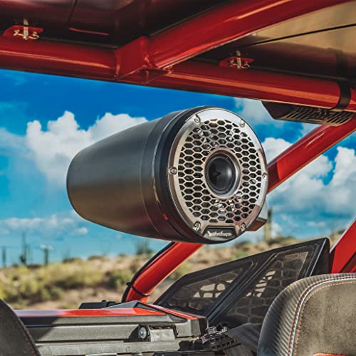 Rockford Fosgate RZR19PXP-STG6 Audio Kit: PMX-3 Receiver, 1500-Watt Amp, Front Speakers & M2 Tweeters, M2 Color Optix Lighted 10” Subwoofer & M2 8” Rear Speakers for Select RZR Pro XP Models (2019+) Rockford Fosgate RZR19PXP-STG6 Audio Kit: PMX-3 Receiver, 1500-Watt Amp, Front Speakers & M2 Tweeters, M2 Color Optix Lighted 10” Subwoofer & M2 8” Rear Speakers for Select RZR Pro XP Models (2019+)